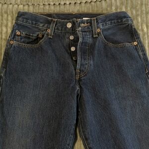 Vintage Levis 501 XX Jeans Mens 28x31 Blue Denim Straight Leg Button Fly